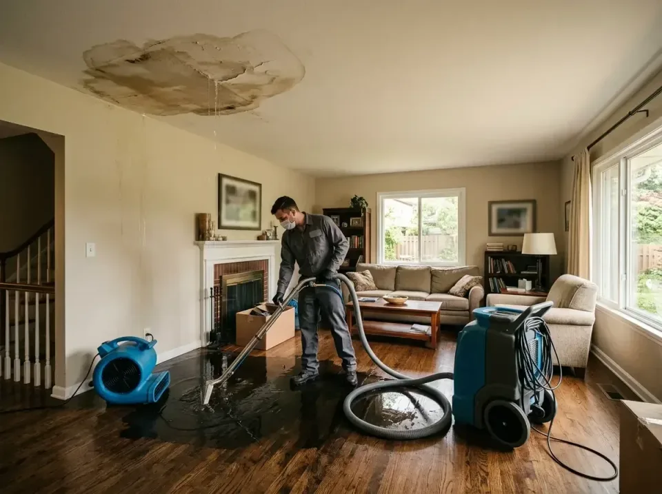attic-pipe-burst-ceiling-drip-008 — frequently asked questions, Water Damage Restoration & Carpet Care in Landover, MD